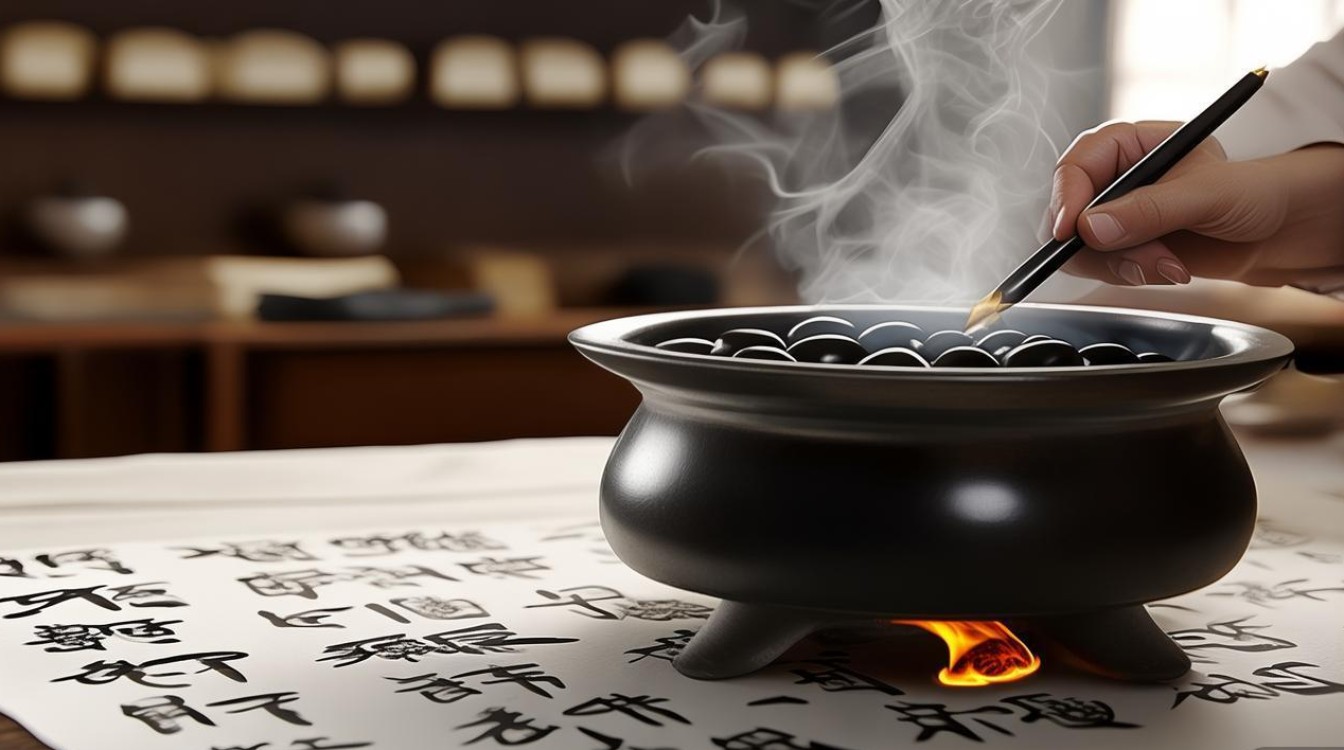 书法煮豆