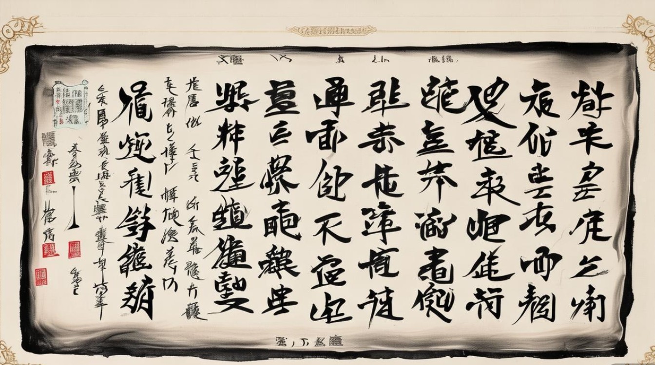 齐庚寅书法
