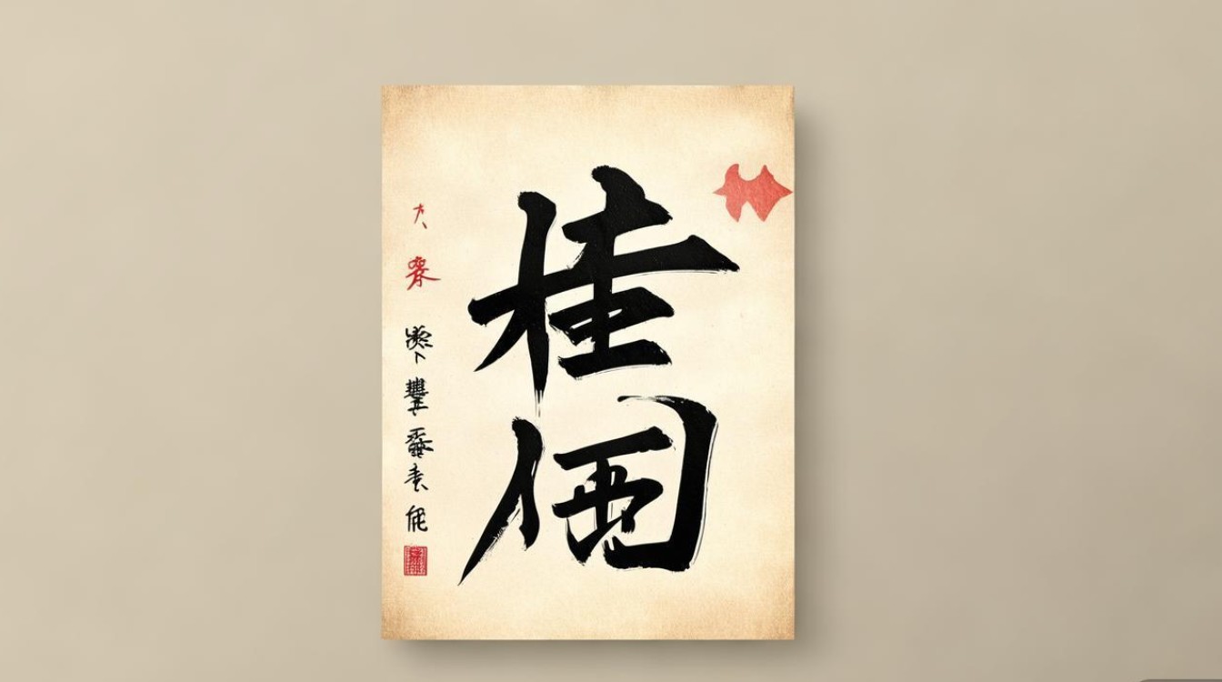 恕字书法