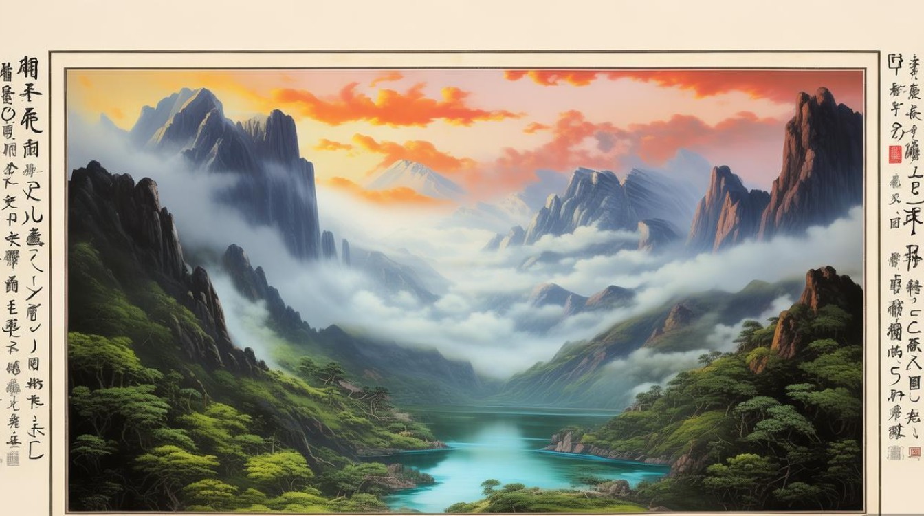 画家威震大千