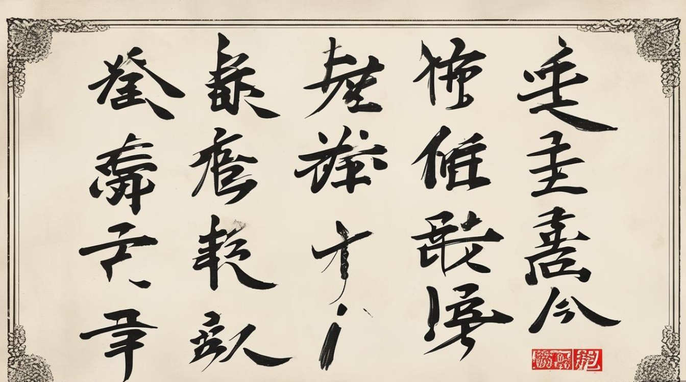 周禹书法