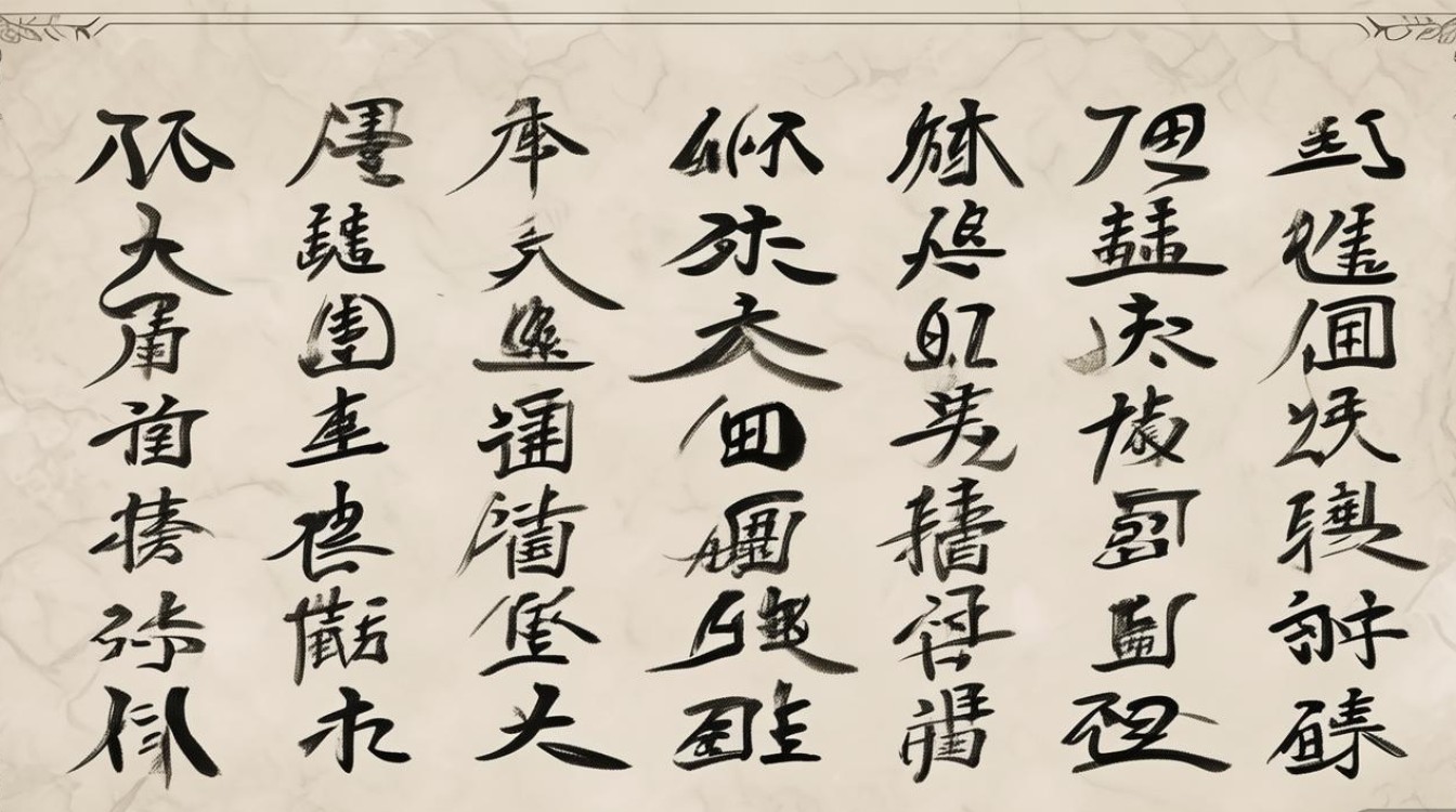 周禹书法