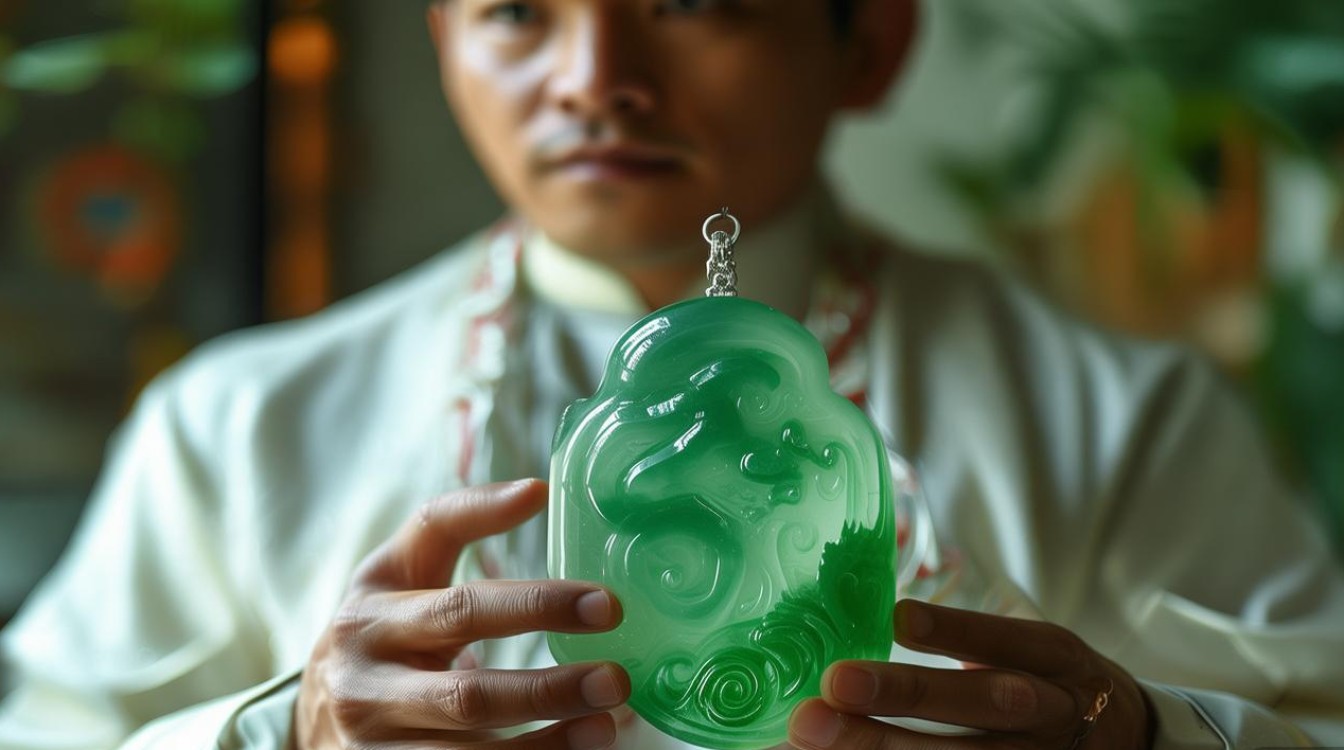男带翡翠还是玉