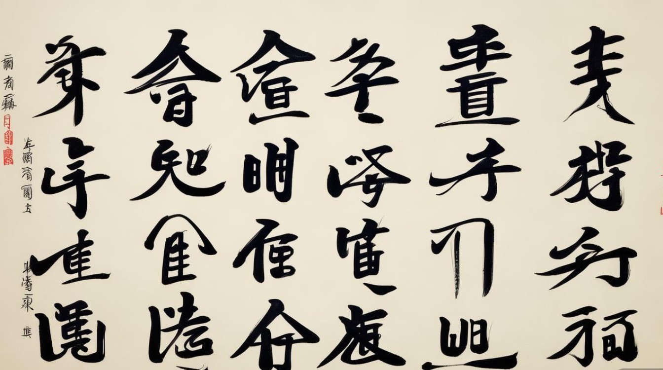 颜体书法结构