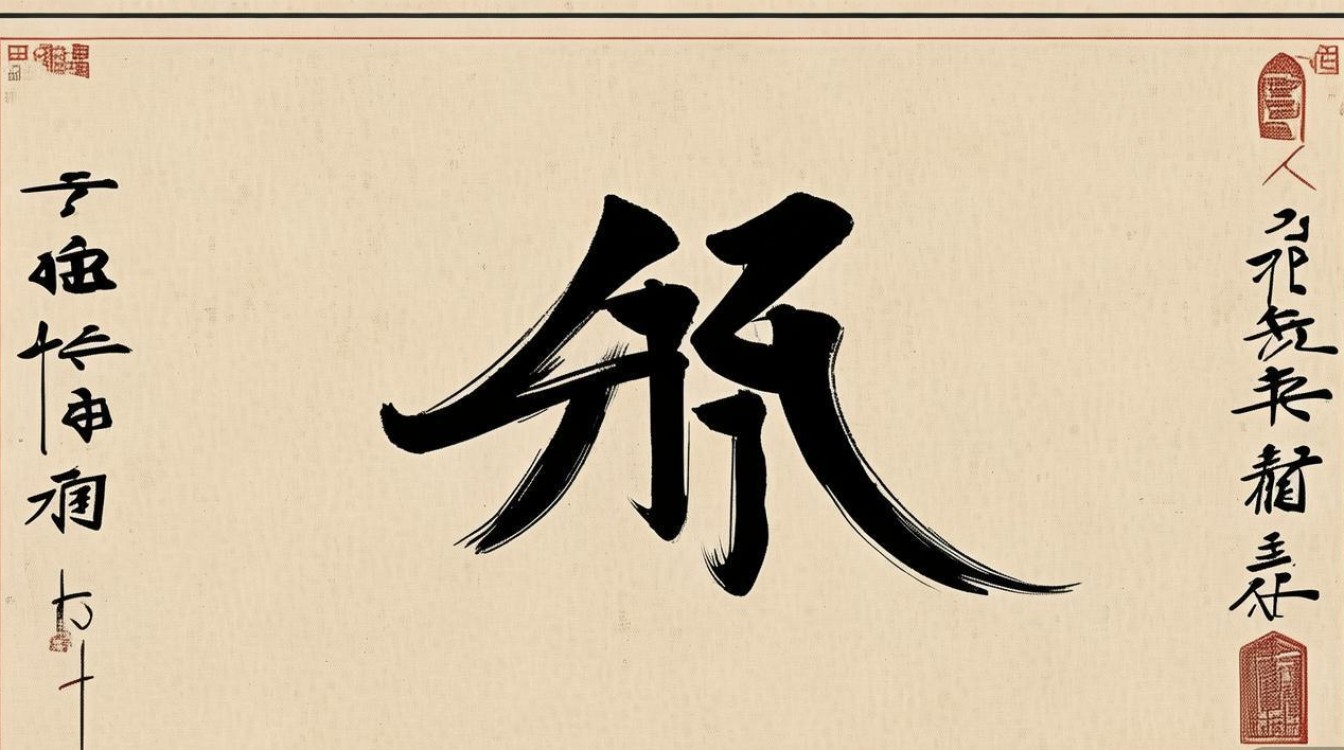 麻字书法