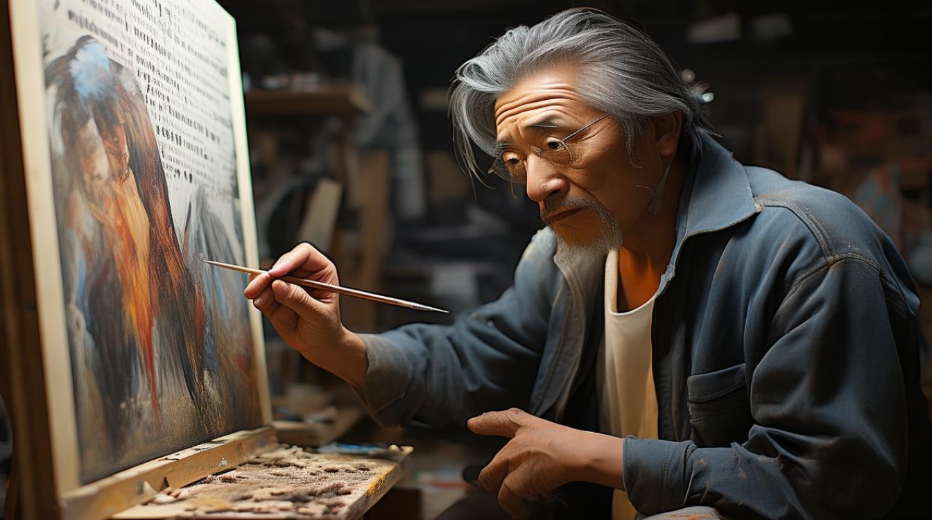 陆俯少画家