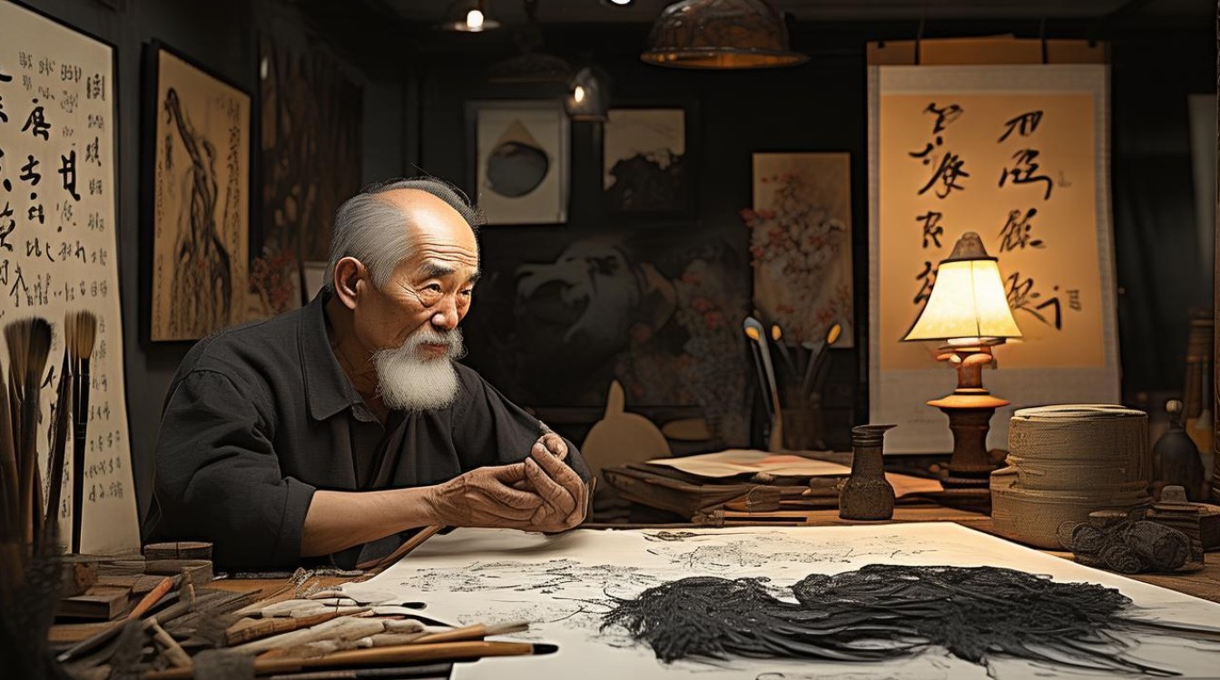 书画家冬青