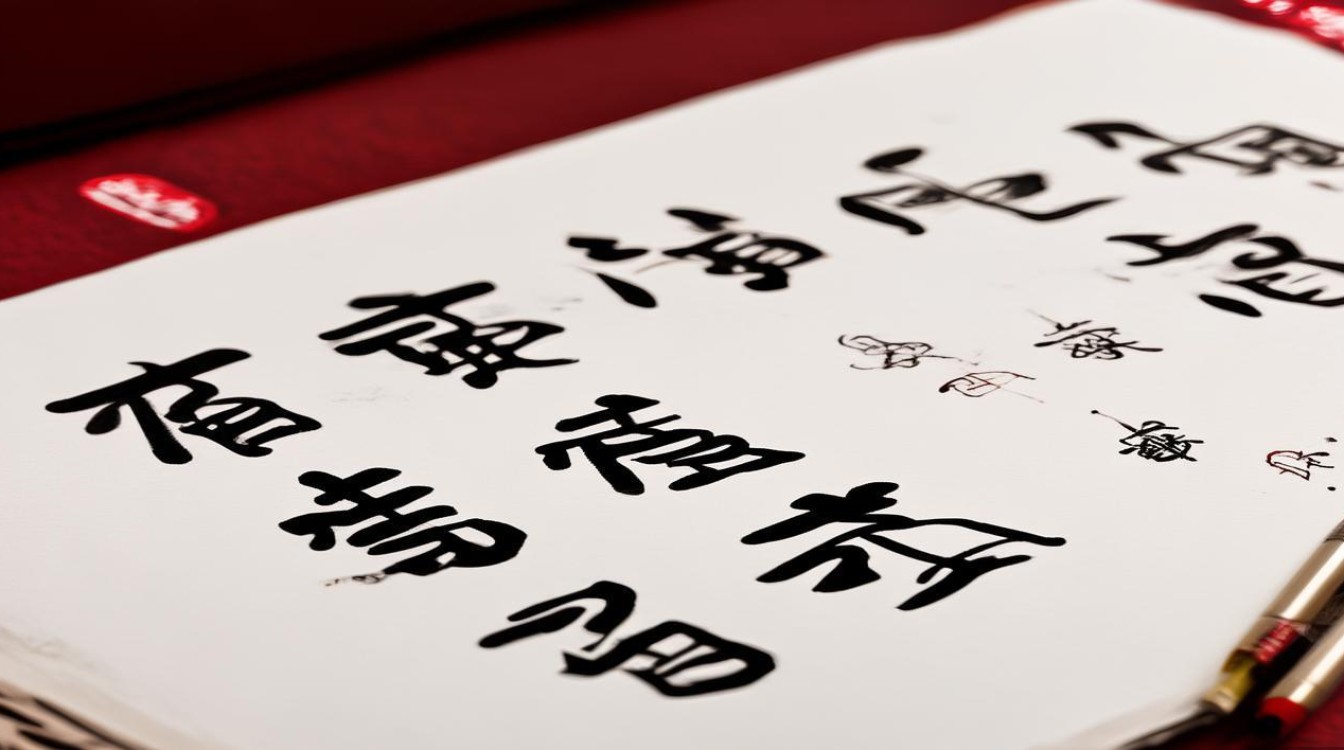 馐的书法