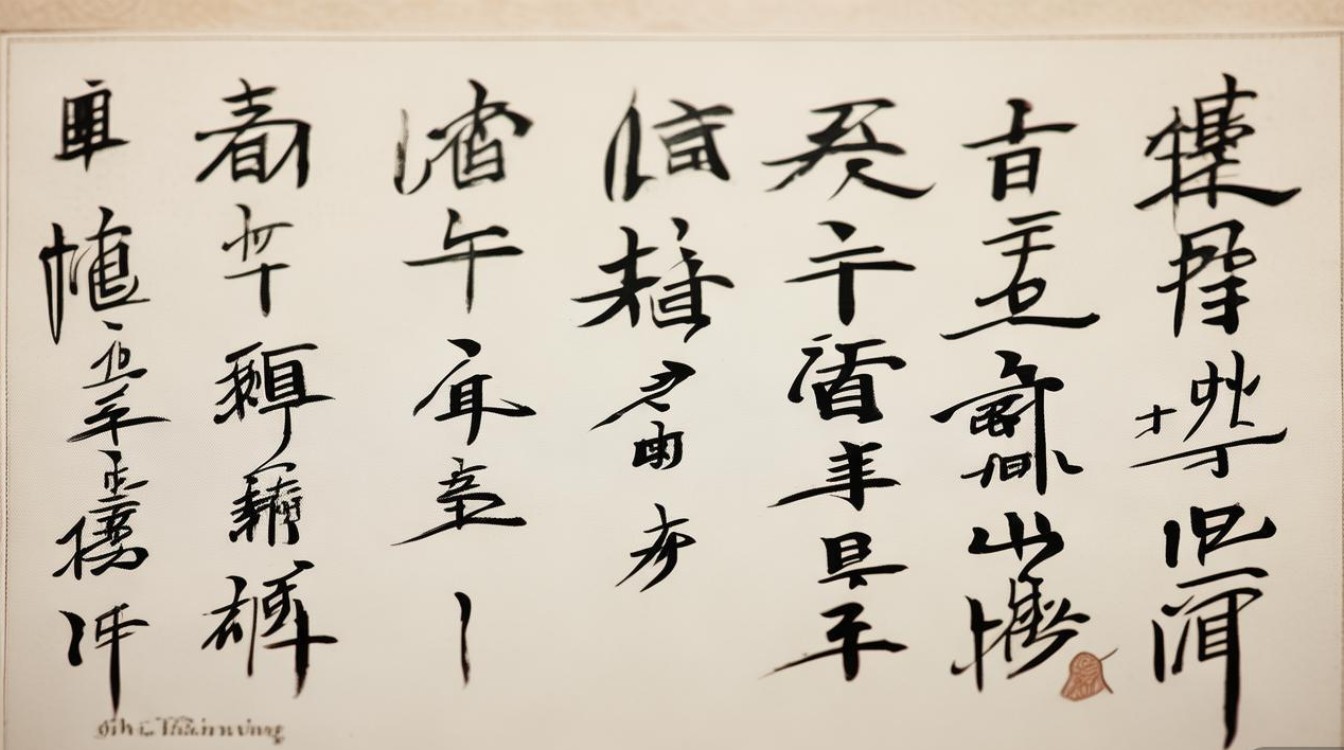 史向阳书法