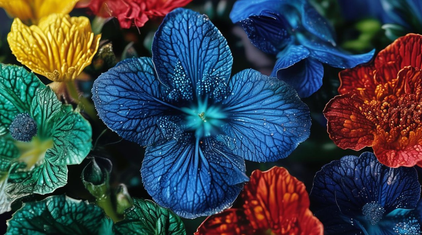 花青翡翠 辣绿