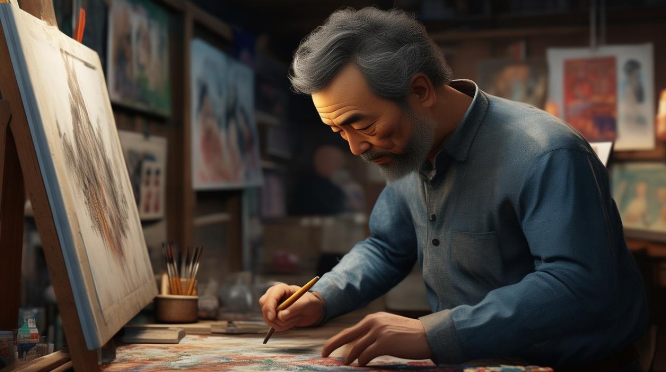 画家李助民