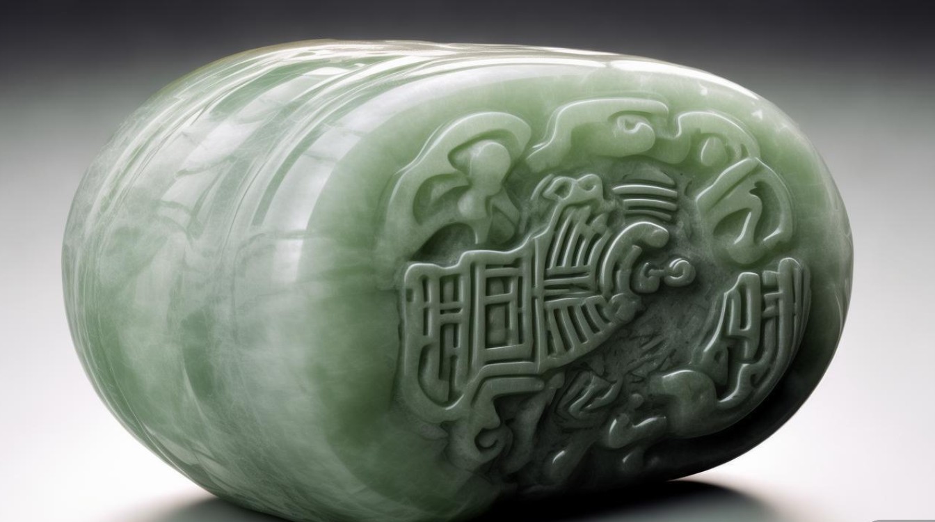 翡翠底子发灰