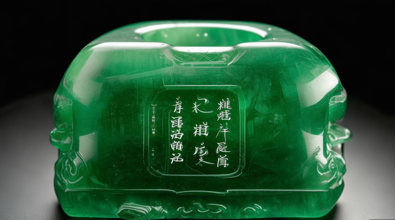 翡翠深绿油青
