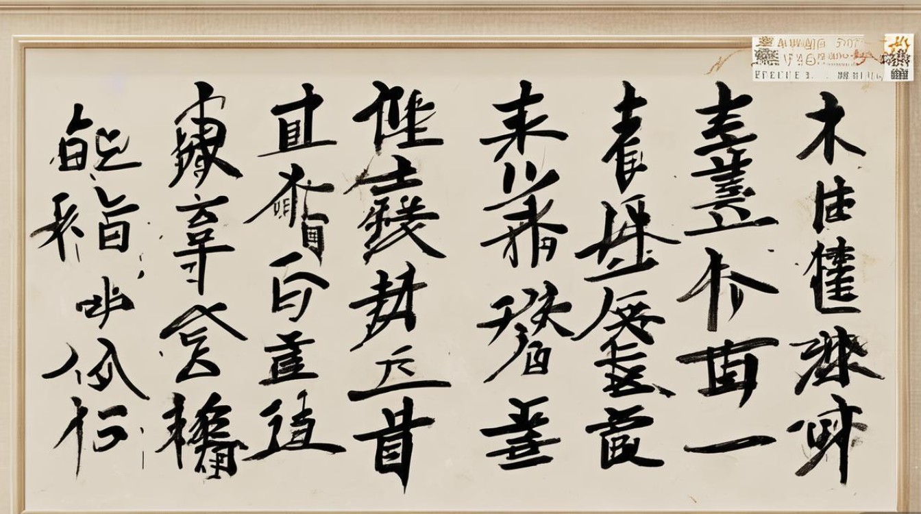王潇书法